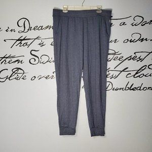 Eddie Bauer Women's Lounge Jogger Pants, Blueish-Gray, XL